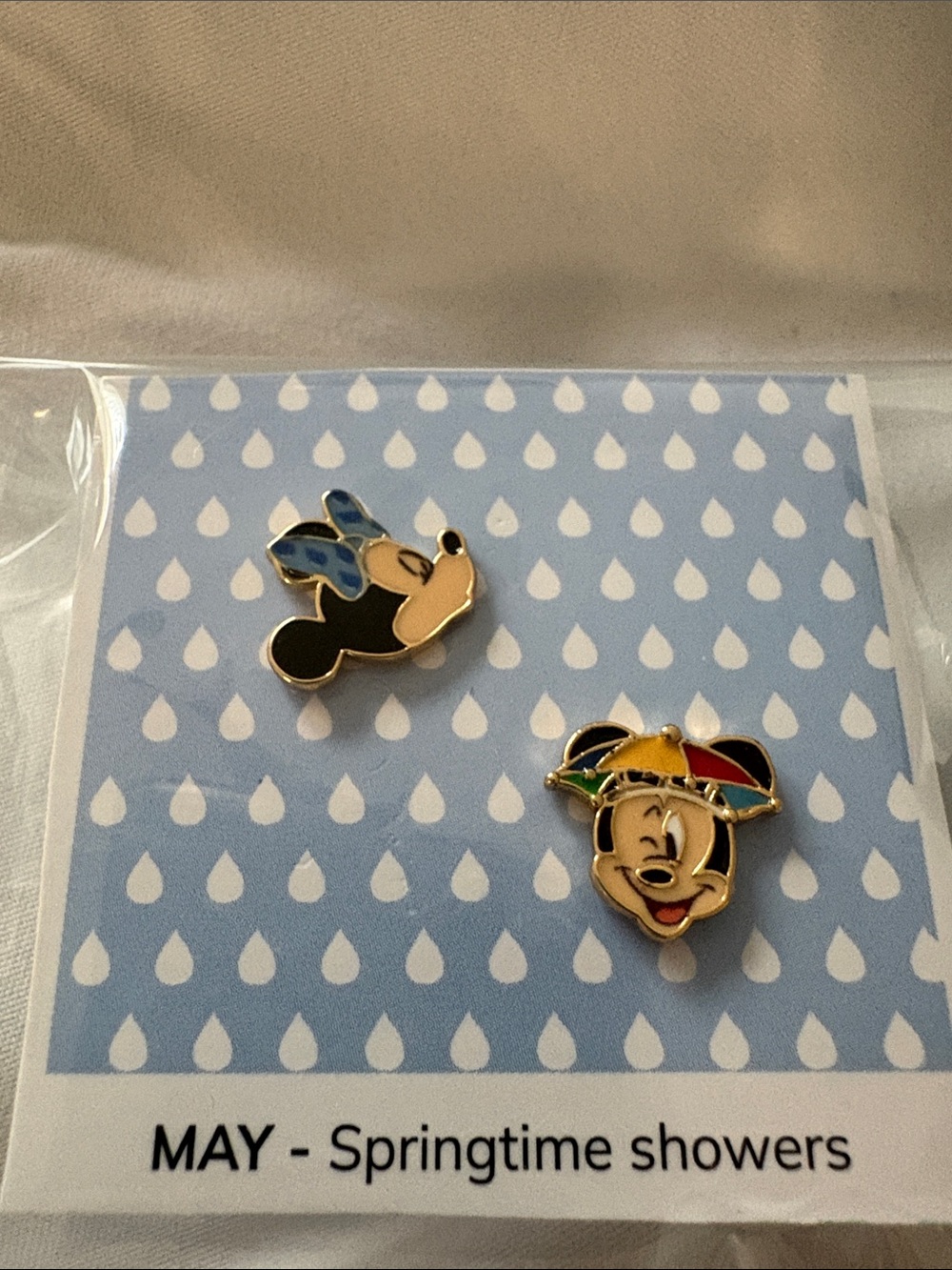 Baublebar x Disney Kids Minnie & Mickey Spring Showers Earrings Set
